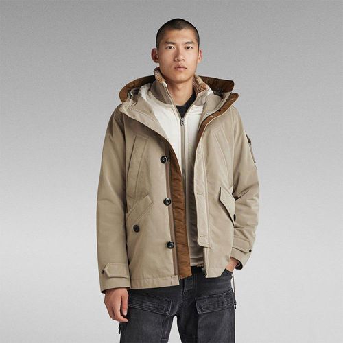 G-star 2-in-1 Adaptable Vodan Jacke Beige XL Mann Beige XL