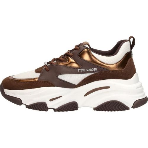 Steve Madden Progressive Sneakers Laag - Brons - Maat 42