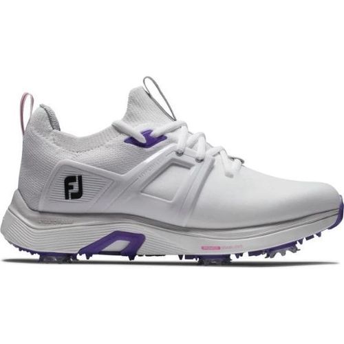 Footjoy Hyperflex Damen-Golfschuhe, Weiß und Grau