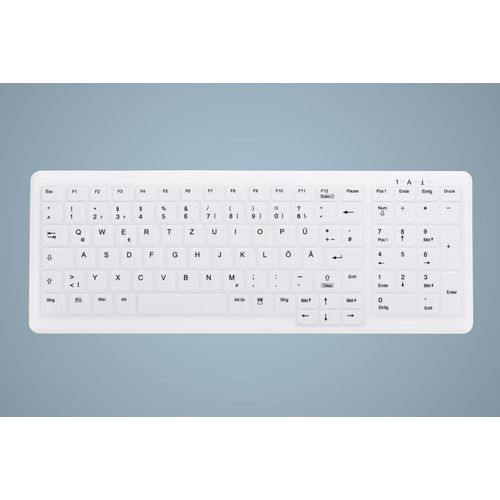 Active Key AK-C7000 Hygiene Tastatur Deutsch Weiß