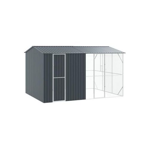 VidaXL Vogelgehege 3,1 m, 4,42 m, 2,47 m