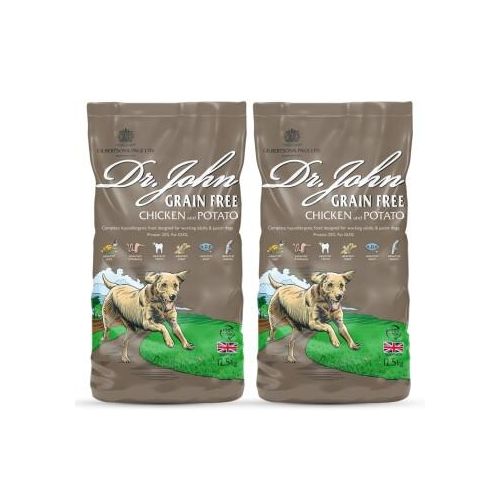 Dr John Getreidefreies Huhn & Kartoffeln 2x12,5 kg