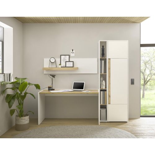 Büromöbel-Set HOME AFFAIRE "CiTY/GiRON", weiß, B:213cm H:200cm T:63cm, Arbeitsmöbel-Sets, Büromöbel-Set