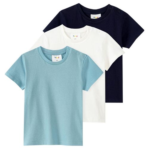 3 Baby T-Shirts im Basic-Look