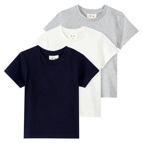 3 Baby T-Shirts im Basic-Look