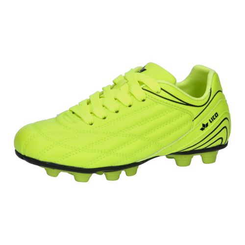 Fußballschuh LICO "Fußballschuhe Soccer Champ", Mädchen, Gr. 39, gelb, Synthetik, Schuhe Fußballschuh