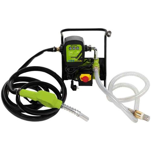 Ölabsaugpumpe ZIPPER "Diesel- & Ölpumpe", grün (grün, schwarz), B:23cm H:44cm L:32cm, Pumpen, selbstansaugend, 300 W