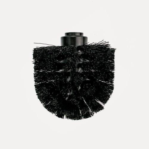 WC-Reinigungsbürste MÖVE "Ersatzbürstenkopf Black & White", schwarz, H:10cm, Reinigungsbürsten, für Toilettenbürste Black & White