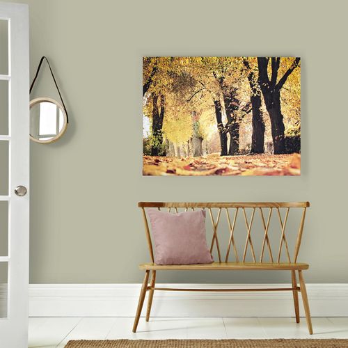 Leinwandbild ART FOR THE HOME "Art for the Home Leinwandbild Herbst - 100x75cm", bunt (farbe bild(er): bunt), B:100cm H:70cm T:2,5cm, MDF, Bilder, Leinwandbild