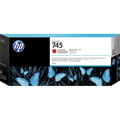 HP Ink No 745 HP745 HP 745 Chromatic Red (F9K06A)