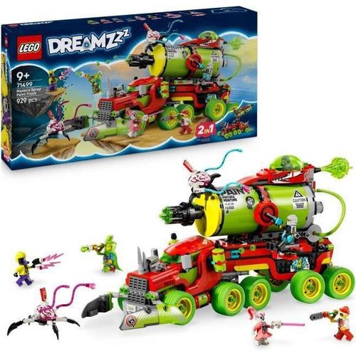 LEGO Dreamzzz Mateo's Lackierspray-Truck, Bauset für Kinder ab 9 Jahren, 71499, 5 Minifiguren, 2 Bauoptionen