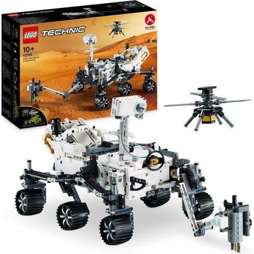 LEGO Technic 42158 NASA Mars Rover Ausdauer, Entdeckungsspielzeug des Weltraums mit AR App