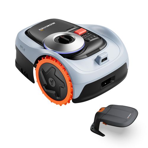 Navimow i205 AWD Mähroboter ohne Begrenzungskabel mit Garage S, Allradantrieb für Steigungen bis zu 45 %, EFLS NRTK + Vision(Getrennt versandt werden)