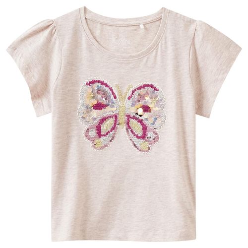 Mädchen T-Shirt mit Schmetterling-Motiv