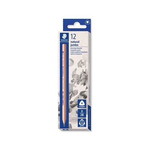 Staedtler Pencil natural jumbo 2B FSC 100%