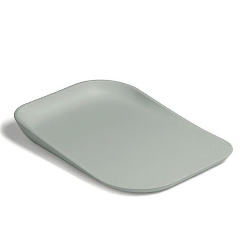 Hauck Wickelauflage Change N Clean, Salbeigrün, Füllung: Polyurethan (Pur), 50x10x70 cm, schadstoffgeprüft, abwischbar, Pflegen, Wickeln, Wickelauflage