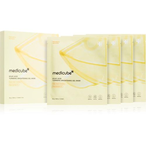 Medicube Kojic Acid Turmeric Brightening Gel Mask Hydraterende en Verhellende Masker met Gel Textuur 4 st