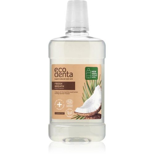 Ecodenta Cosmos Organic Minty Coconut Mondwater Smaak Coconut, Aloe Vera, Pepermint 500 ml