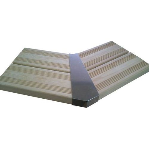 Eckverbindungen aus Stahl für Holzpool Bali oval (8 Stck.)