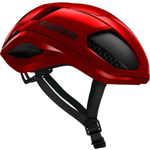 LAZER Helm Vento KinetiCore Road Metallic Red L 58-61 cm - aerodynamischer Re....