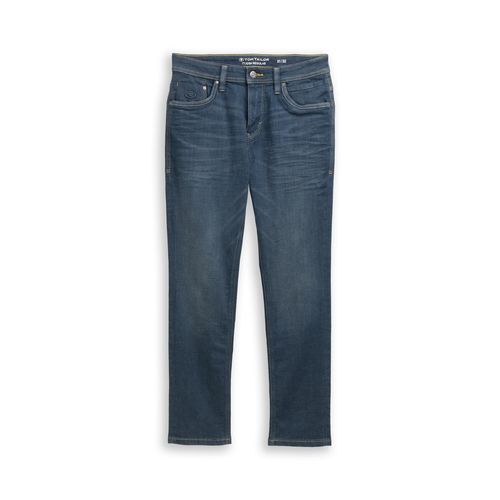 TOM TAILOR Herren TTJOSH Regular Slim Jeans, blau, Uni, Gr. 36/34