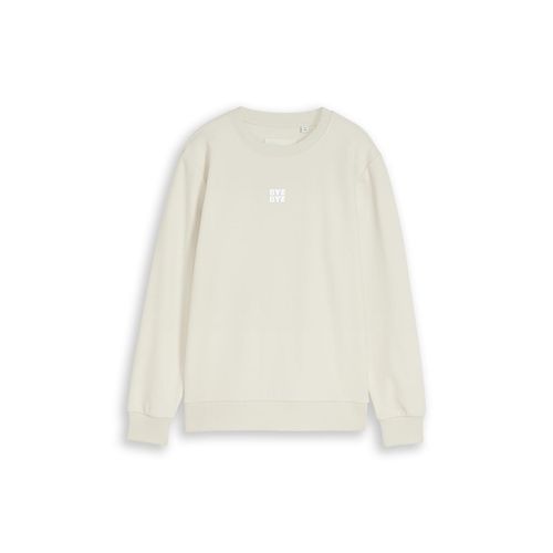 TOM TAILOR Jungen Glow-in-the-Dark Sweatshirt, weiß, Uni, Gr. 140