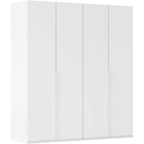 Kleiderschrank "Schrank Garderobe Ankleide Schlafzimmer Flur SERINA Eyecatcher", weiß (alpinweiß, weiß mattglas), B:201cm H:223cm T:61cm, Holzwerkstoff, LEGER HOME BY LENA GERCKE, Schränke, Kleiderschrank, in 6 Breiten, 3 Ausführungen und mit Front Glas oder Dekor MADE IN GERMANY