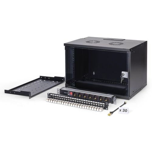 Digitus Netzwerk-Set SOHO Pro, 483 mm (19") - 7HE, 540 x 400 mm (B x T)