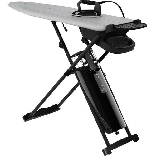 Laurastar Smart M, Hygienische Dampfbügelstation, Entfernt 99,9% Bakterien & Viren, Impulsdampf, Professionelles Bügeleisen, Abnehmbarer Wassertank