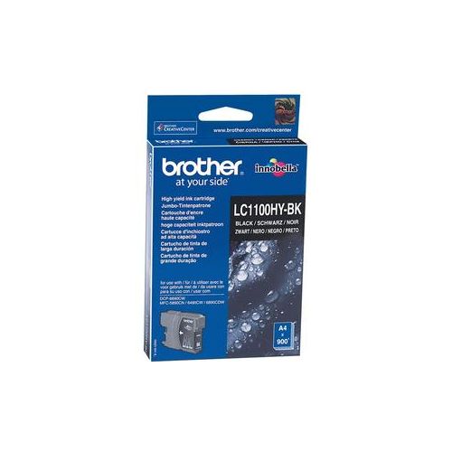 Brother LC-1100HYBK Tintenstrahl Tintenpatrone - Schwarz - Original - 1 Pack - Tintenstrahl - 1er Pack