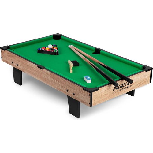 Multi 4-in-1 Spieltisch 80x43x30cm NS-800 aus Holz