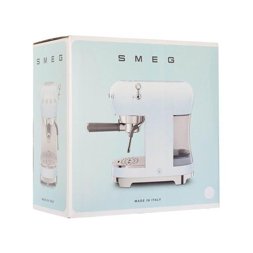 SMEG 50's Style ECF02WHEU - coffee machine with cappuccinatore - 15 bar - white