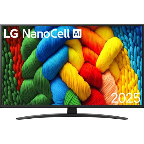 LG NanoCell AI 75NANO81A6A, 190,5 cm (75"), 3840 x 2160 Pixel, NanoCell, Smart-TV, WLAN, Schwarz