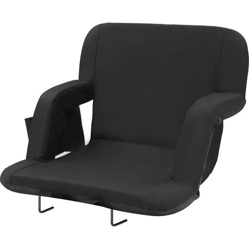 2er-Pack Rückenstütze Stadion-Sitzbreite tragbare Liege-Tribünenstuhl