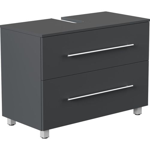 Universal Unterbau auf Standfüßen 85 cm SoftClose grafit : Grafit Varianten: Grafit