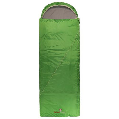 Grüezi Bag - Cloud Decke - Kunstfaserschlafsack Gr bis 191 cm Körpergröße - 225 x 80 cm Zip: Right Grün