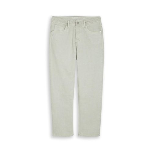 TOM TAILOR Herren TTMORRIS RELAXED Jeans, grün, Uni, Gr. 38/30