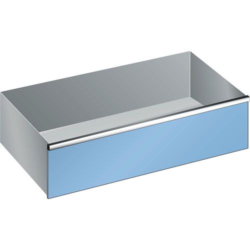 LISTA Schublade, für Schrank-BxT 1431 x 725 mm, Traglast 200 kg, Fronthöhe 300 mm, lichtblau