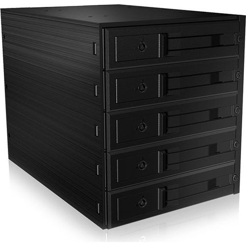 ICY BOX ICY BOX IB-565SSK - Gehäuse für Speicherlaufwerke mit Lüfter - 3.5" (8.9 cm)