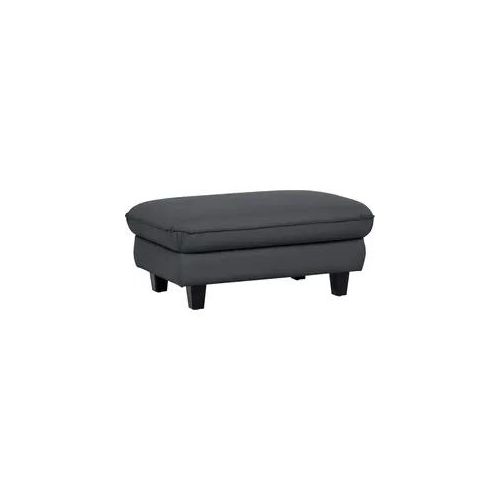 Hocker HOME AFFAIRE "Pilot", grau (fango), B:101cm H:46cm T:65cm, 100% Polyester, Feinstruktur: 75000 Scheuertouren, Struktur 35000 Scheuertouren, Microfaser 40000 Scheuertouren, Hocker, Hocker