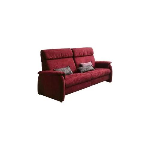 2-Sitzer HOME AFFAIRE "Turin", rot, B:155cm H:107cm T:97cm, Sofas, mit motorischer Relaxfunktion, auch in Leder