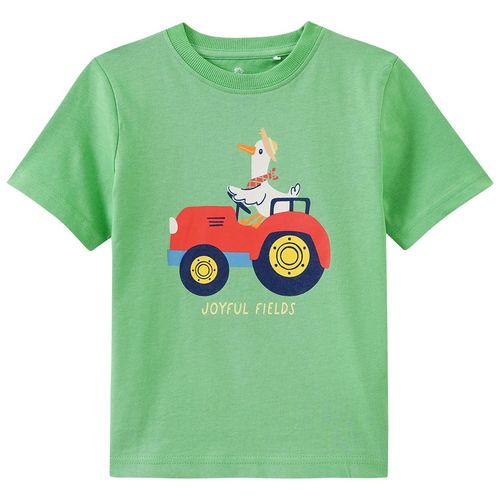 Jungen T-Shirt mit Traktor-Print