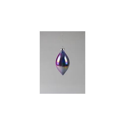 Dekokugel AM DESIGN "Weihnachstsdekoration aus Glas", irisierend, H:12cm, Glas, Dekofiguren, 6er Set