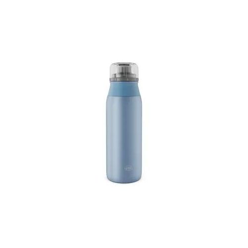 Trinkflasche ALFI "ELEMENT BOTTLE, Edelstahlkörper, spülmaschinenfest", pastel water mat, H:22,29cm, Edelstahl, Kunststoff, Silikon, Tritan, Trinkflaschen, Trinkflasche, 0,6l, Free-Flow Trinksystem mit intuitivem Schraubverschluss