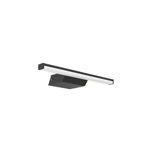 EGLO Spiegelleuchte "Regello-Z Spiegelleuchte, ZigBee 3.0, Bad Wandlampe, IP44, Lampe", schwarz, 1, H: 4cm, 1 Stk., Leuchten, Wand-/Deckenleuchte - L60 x H4 x AL13 cm - schwarz - 12W inkl., Spiegelleuchte
