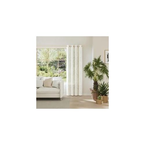 Vorhang NEUTEX FOR YOU "SIMPLY", gelb, B:152cm H:245cm, Polyester, Gardinen, Druckstoff mit Grafikdesign
