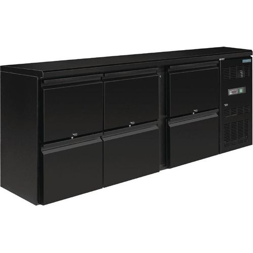 Polar Serie U Barkühlschrank 6 Schubladen