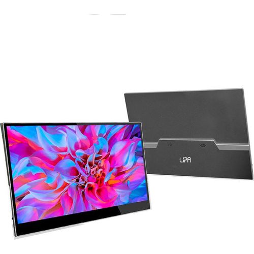 Lipa AX-60T Portable Monitor Touch 4K Ultra HD 15,6 Zoll - Mit Touchscreen - Tragbarer Monitor für Laptop - Gaming monitor - Externer Bildschirm