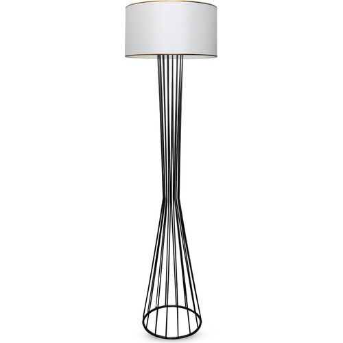 Opviq, AYD-3060, Stehlampen, Weiß, Metall, 21 x 38 x 155 cm