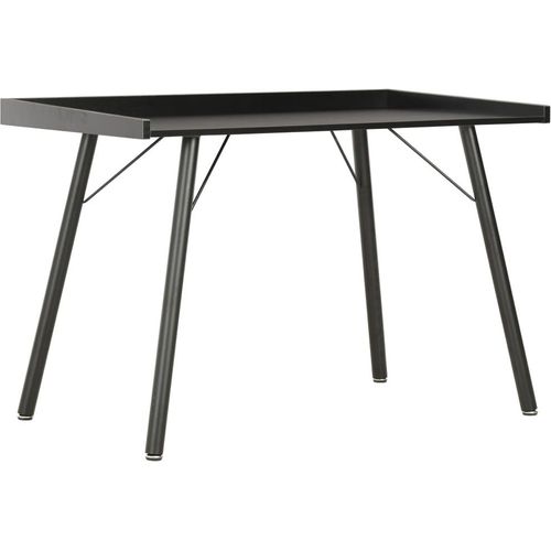 vidaXL Schreibtisch Schwarz 90×50×79 cm - Computer Tisch - Computer Tische - Computer Schreibtisch - Computer Schreibtische